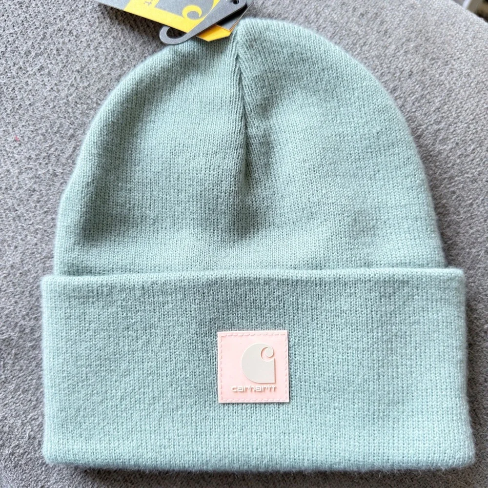 Carhartt Kids Knit A18 Acrylic Watch Rubber Patch Hat Beanie - Youth Child